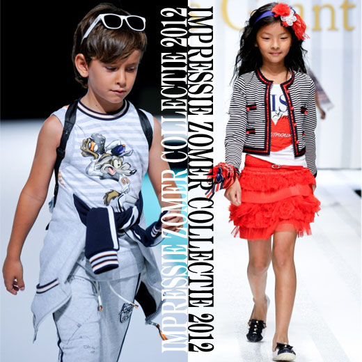 impresie dameskleding en kinderkleding zomercollectie 2012