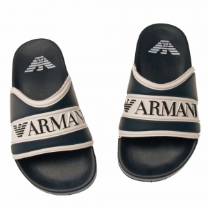 Armani Junior Badslipper navy