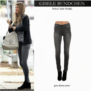 Black Orchid Skinny Jeans Sienna Ash grey