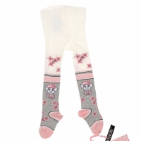 Monnalisa Maillot Bianca Flowers Grijs-off-white