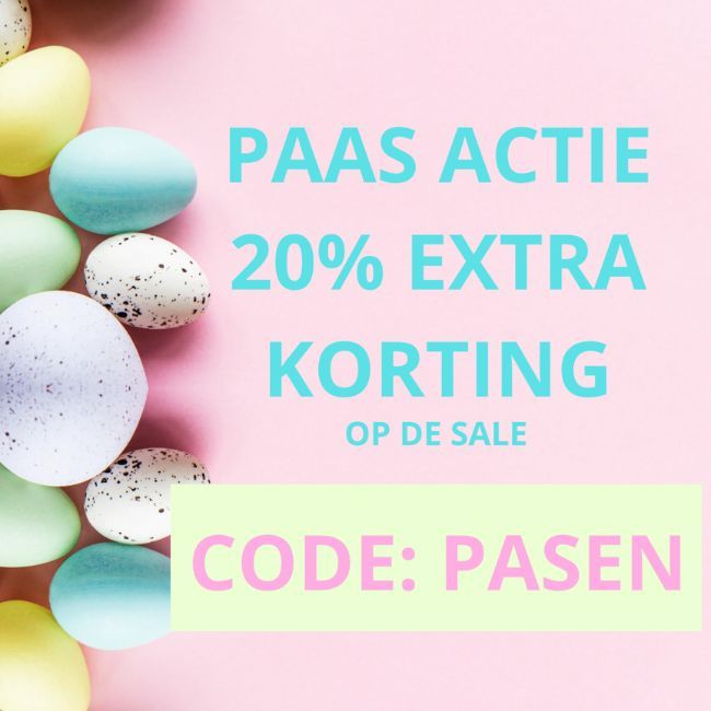 Paas extra 20% korting