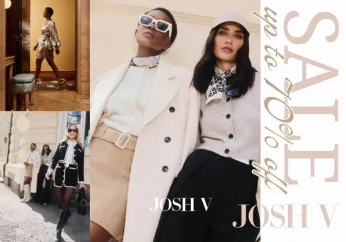 Josh V kleding: Grote sale tot wel 70 korting op jurken, jassen en meer!