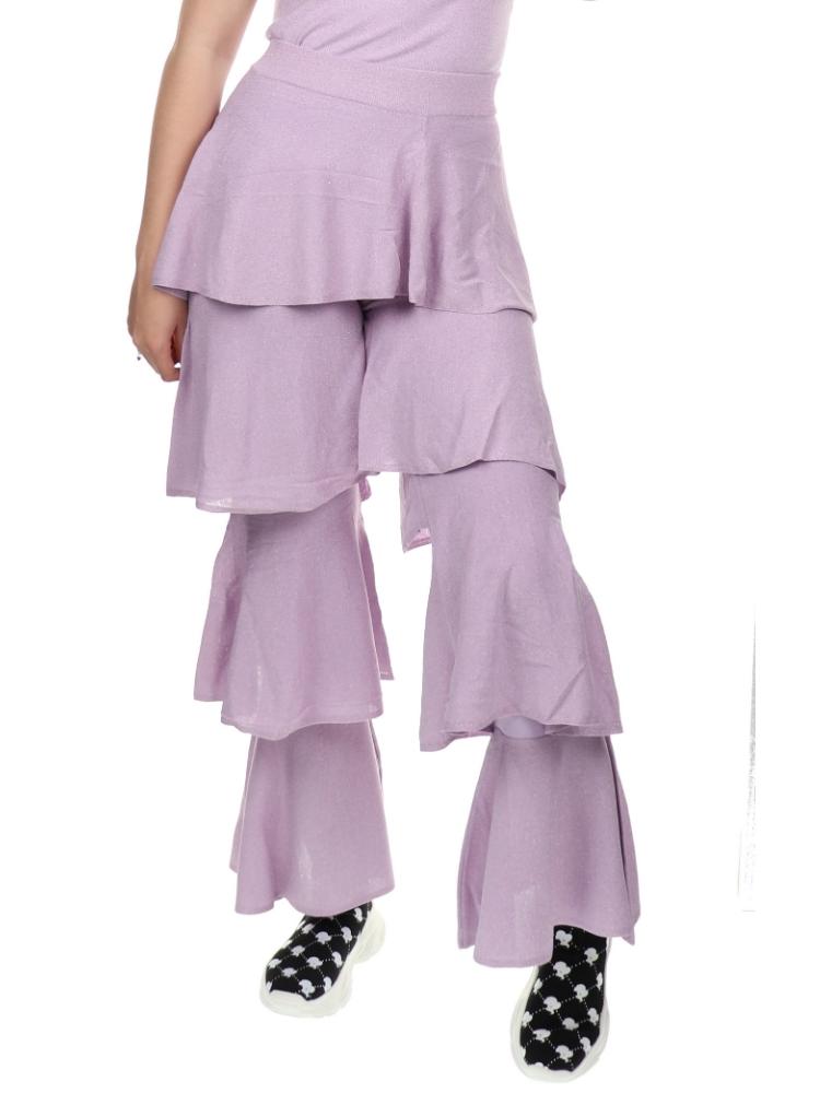 Reinders Cherie Ruffle Pants Orchid 
