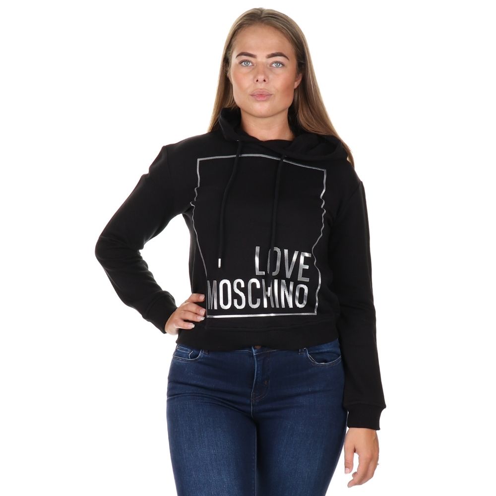 Vesting Amfibisch Overweldigen Love Moschino Sweater Black - €65.55