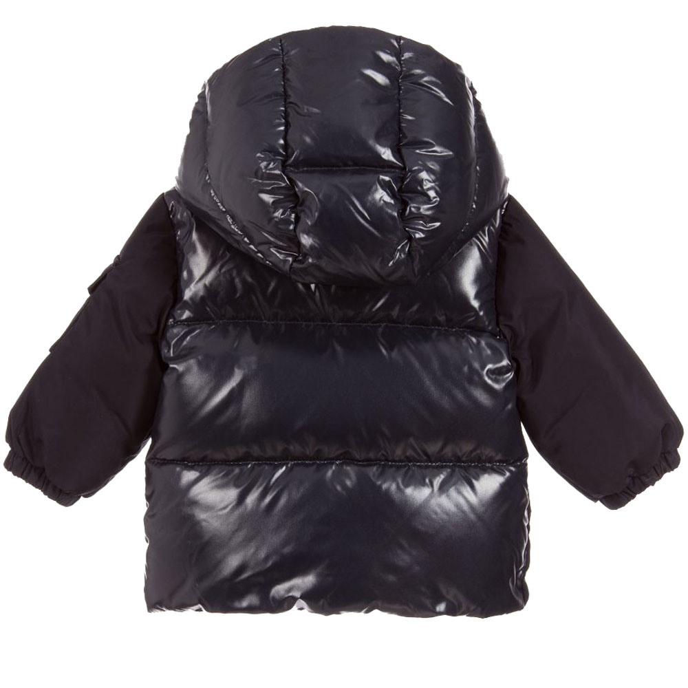 Moncler Baby Moncler Jas Jonquieres Navy - €112.50