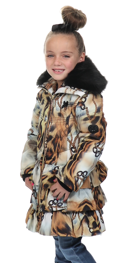 hoofd Ongeschikt pijp Le Chic Coat Chained Cheetah Black - €38.69