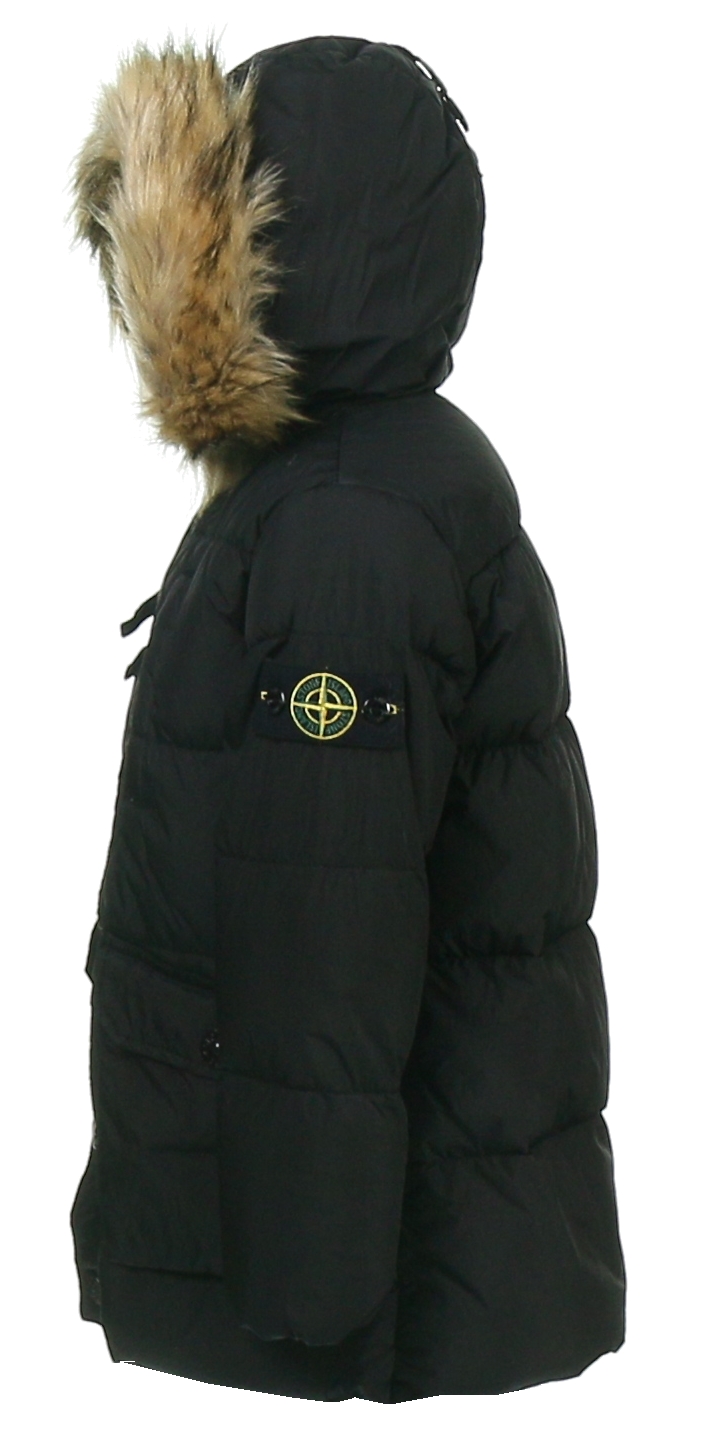 Stone Island Winterjas Real Down Black - €136.49