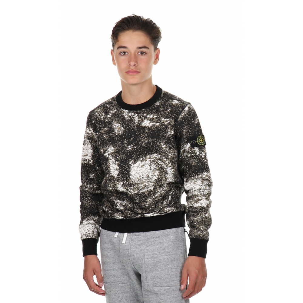 Stone Island Sweater Print Embleem - €35.09