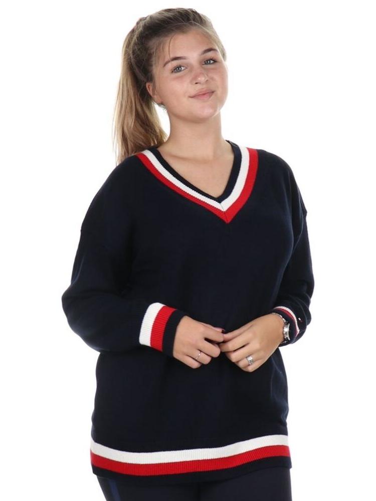 Tommy Hilfiger Gebreide trui Colour blocked - €44.69