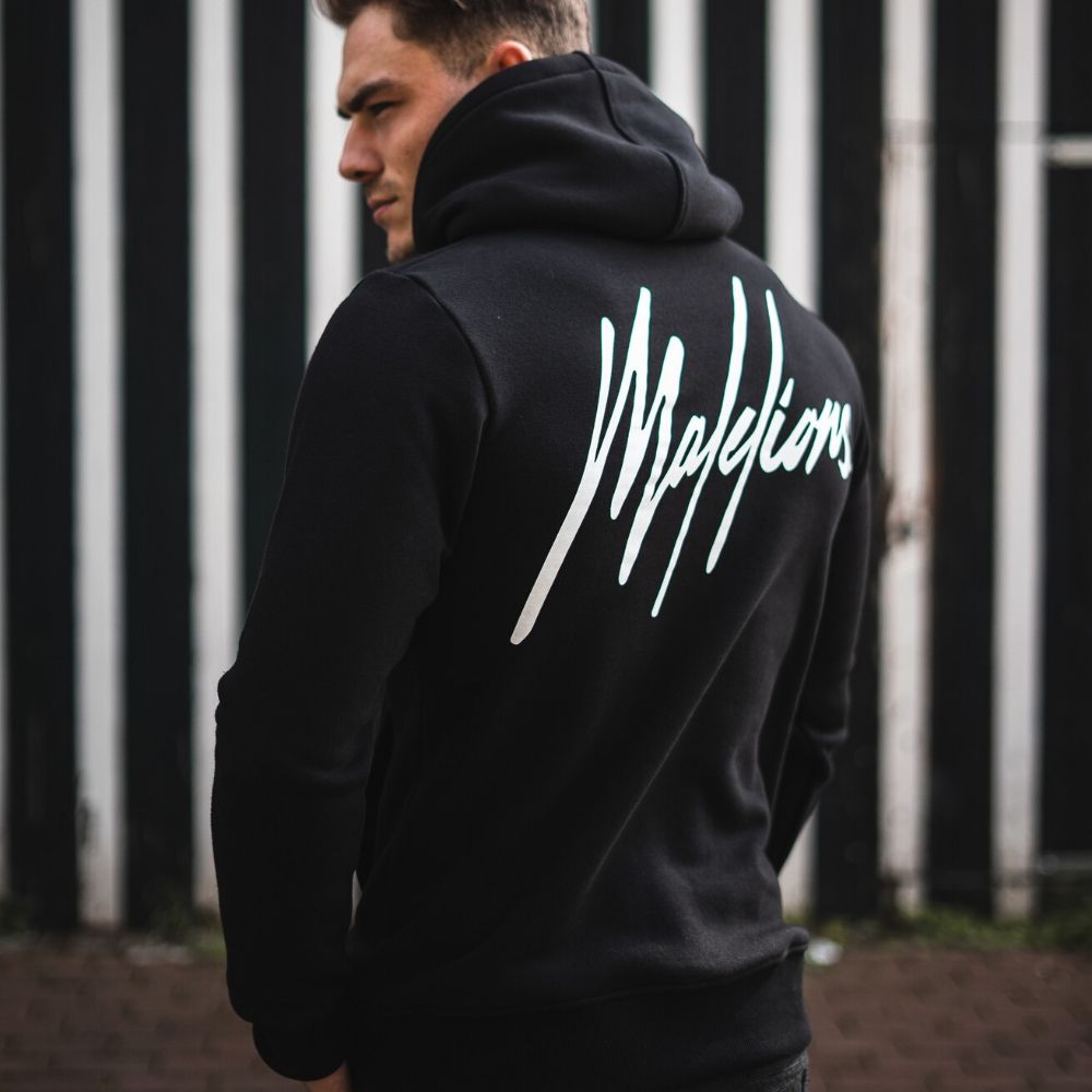 MaleLions Hoodie Anorak Black - €36.00