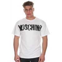 T-shirt Zipper logo White