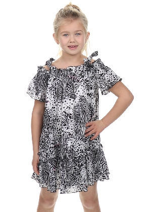 Kids Sale Jurk Zwart