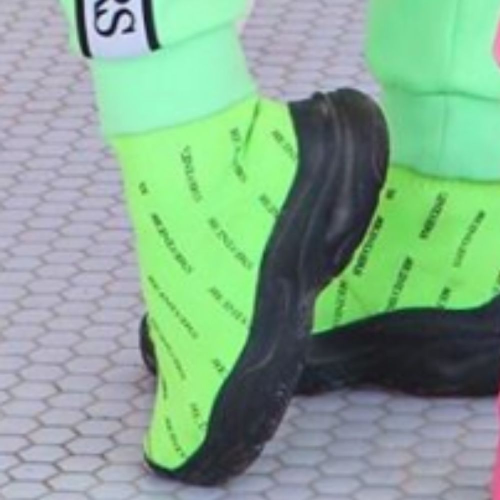 Reinders Reinders Shoes All Over Print Neon Green - €52.00