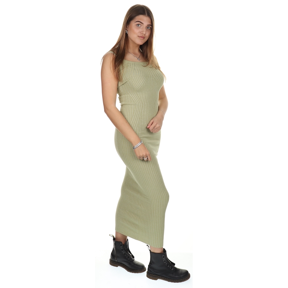Reinders SARAH DRESS LUREX Sage Groen 