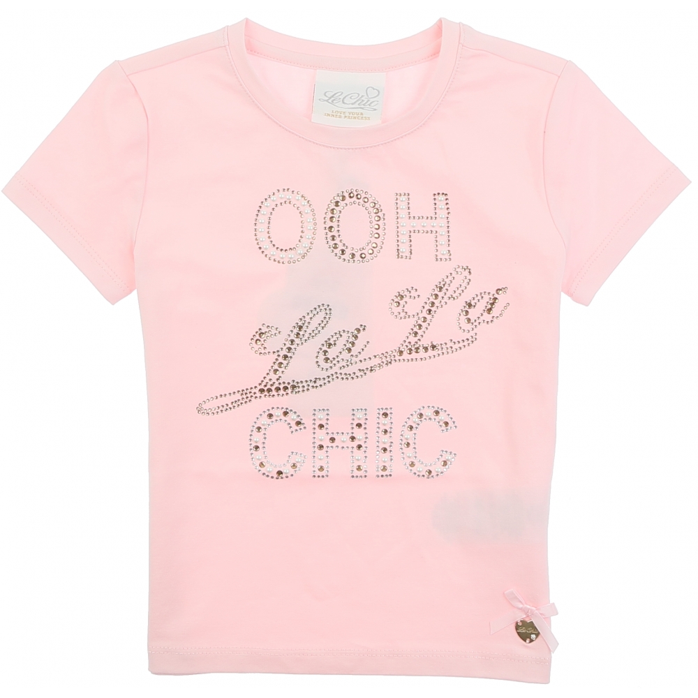 Bezet hond onderhoud Le Chic T-shirt OO LA LA CHIC Pretty In Pink - €11.99