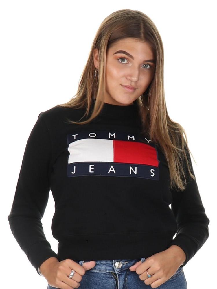financiën dienblad Voel me slecht Tommy Jeans Sweater Flag Blue - €38.69