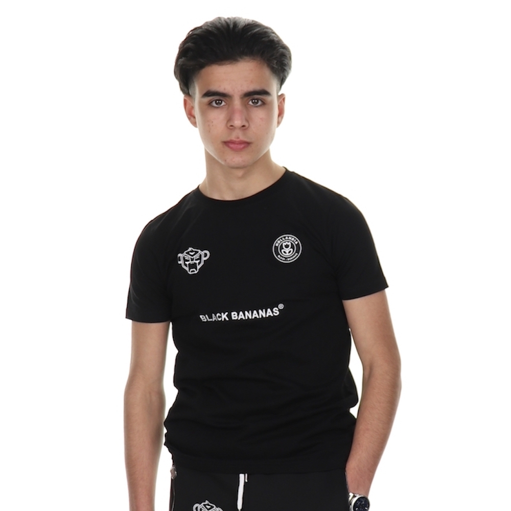 Black Bananas F.C. Match Tee Roze Kinderen | JRSS21/026/17 | SNEAKERS