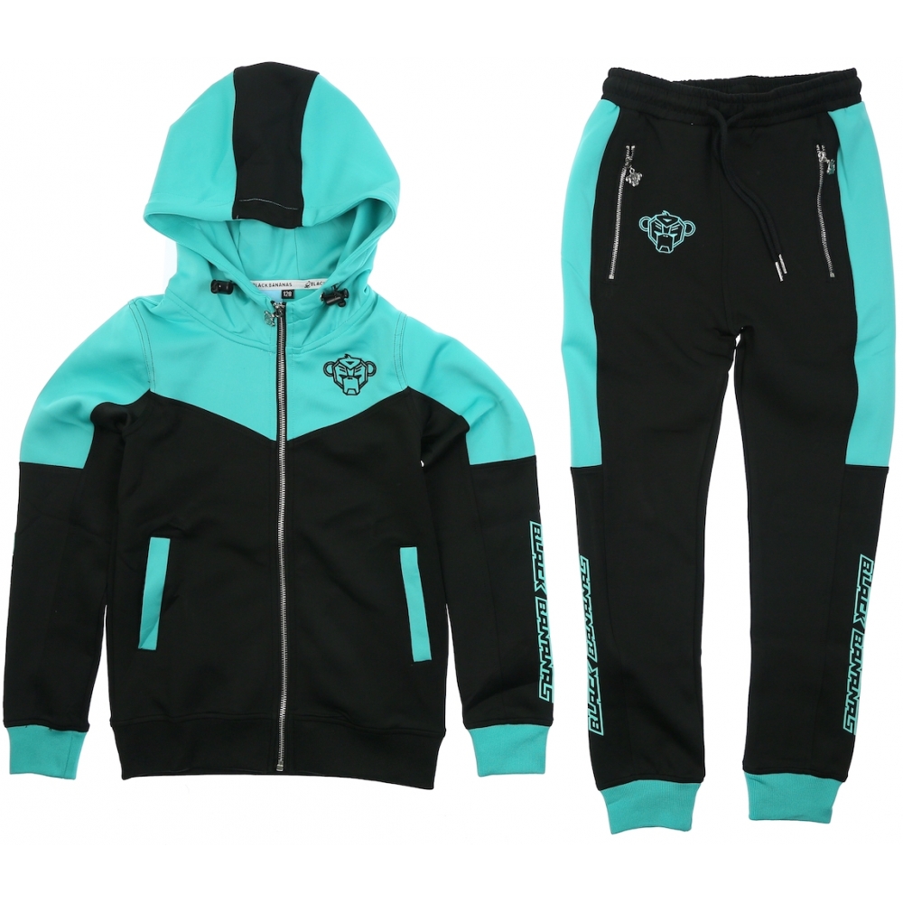 Black Bananas Kids Club Tracksuit Blue 
