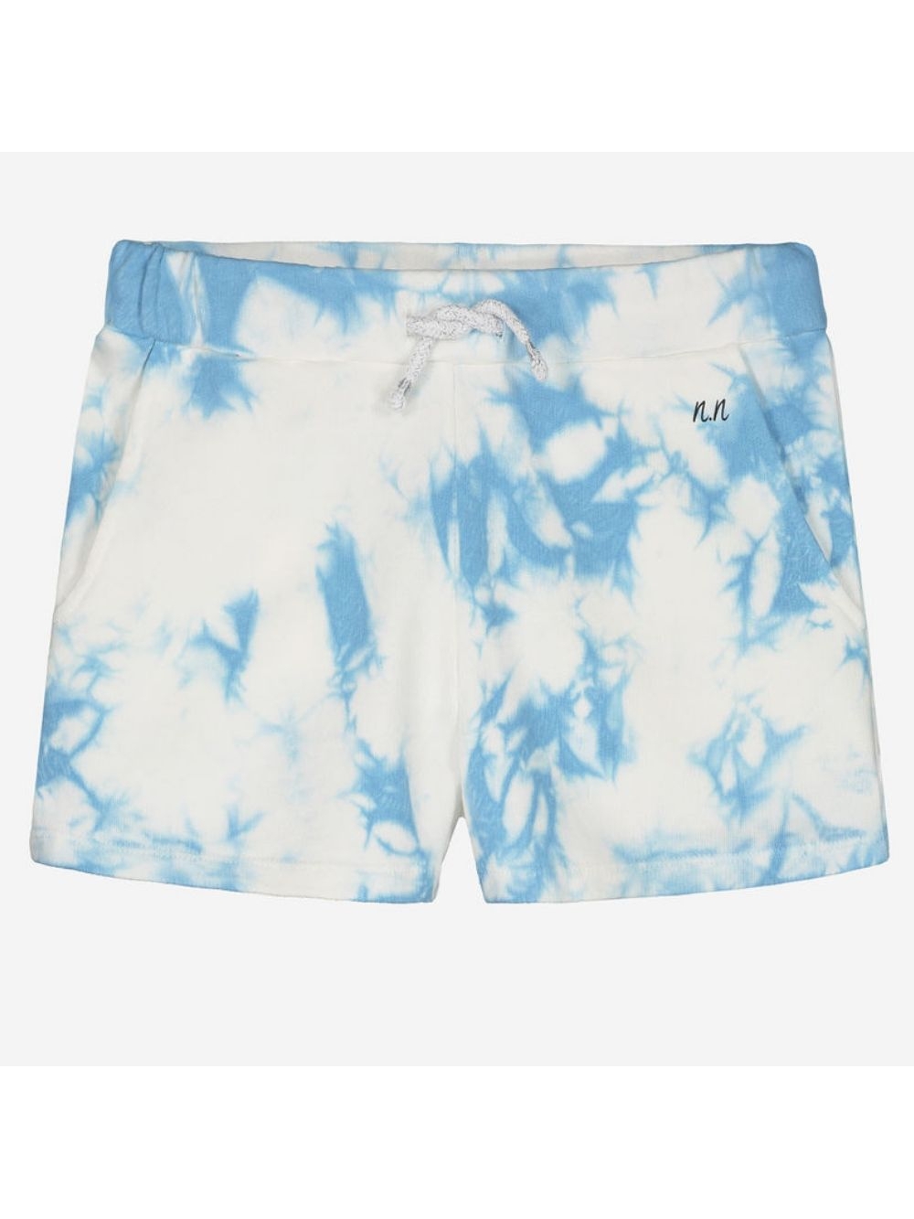 Nik \u0026 Nik Lisa Tie Dye Short Steel Blue - €19.98