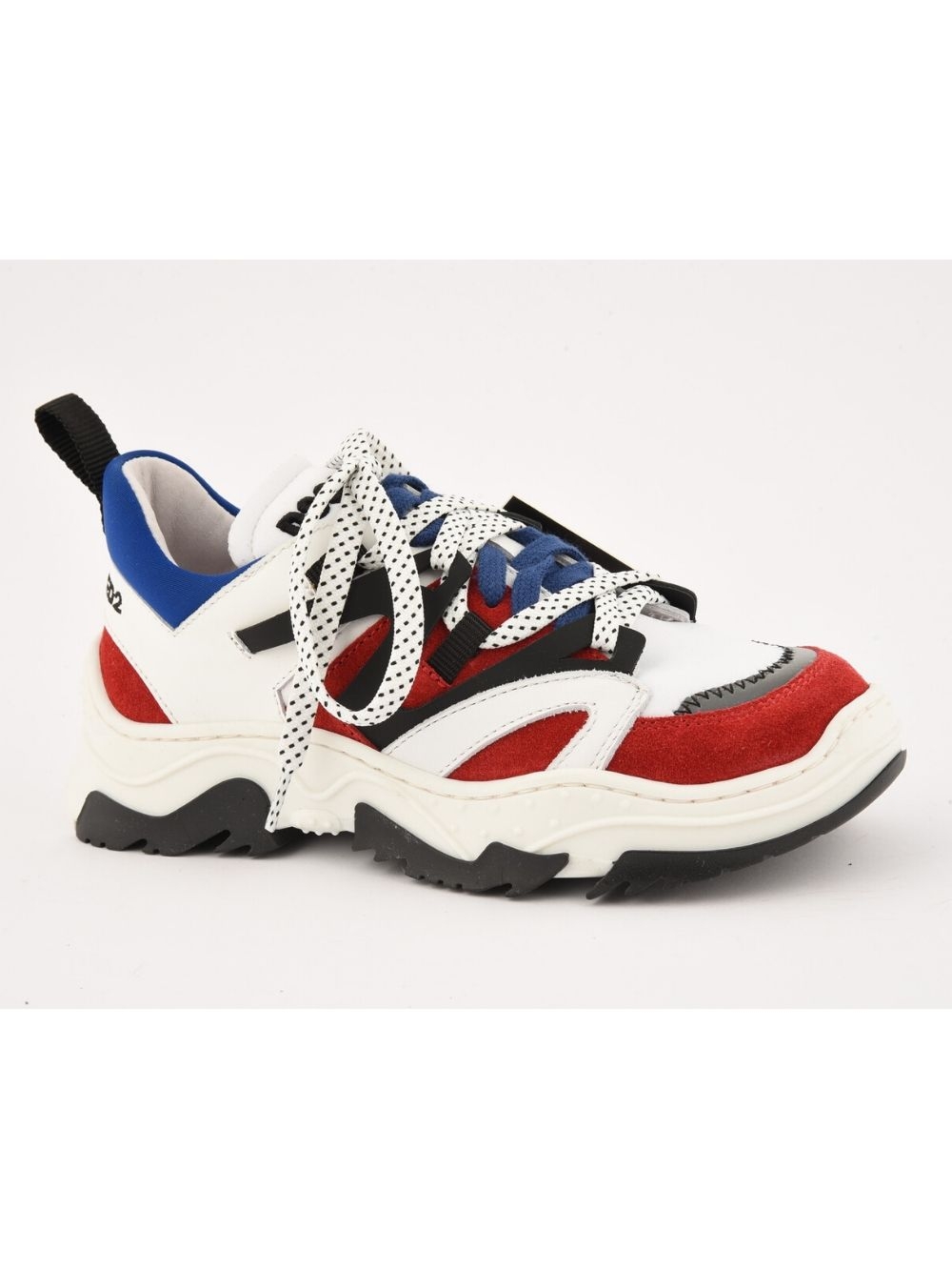 DSQUARED2 Sneaker Rood-Wit Blauw - €91.00