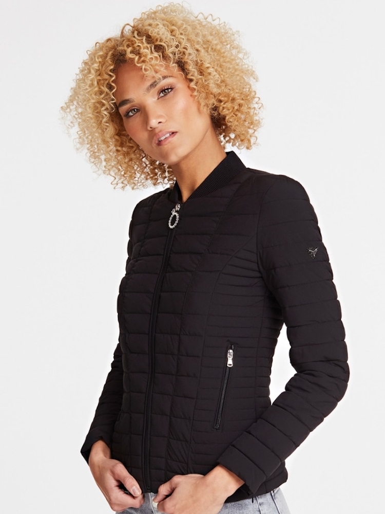 Typisch Millimeter Eindeloos Guess Jacket Vera Black - €47.97