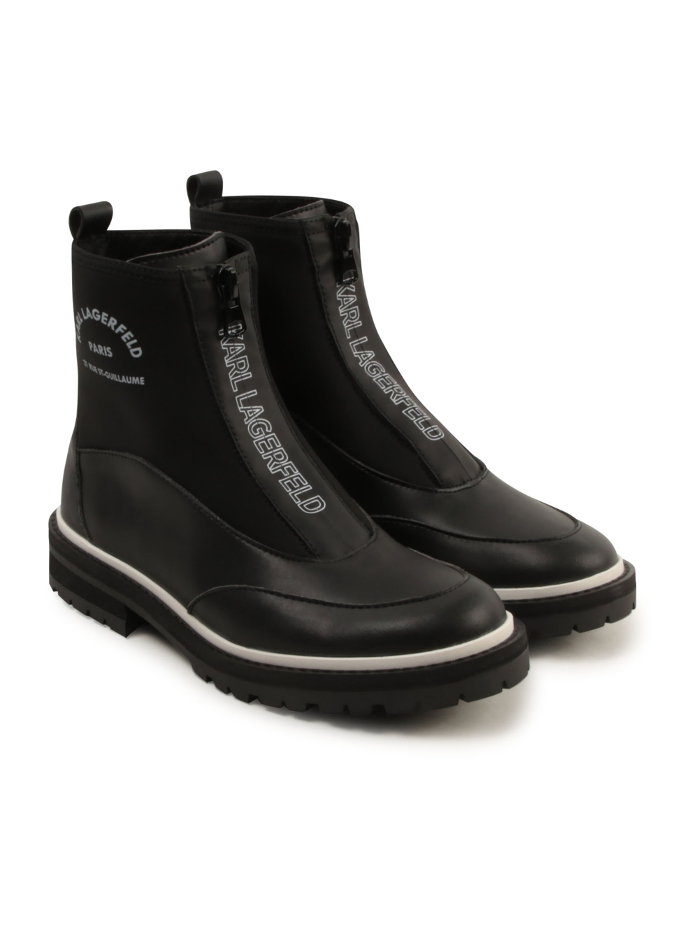 Karl Lagerfeld Kids Laarsjes Logo Black - €40.49