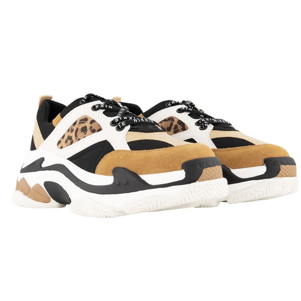 Nikkie By Nikkie Plessen Dalia Animal Sneakers Sand Shell - €59.98