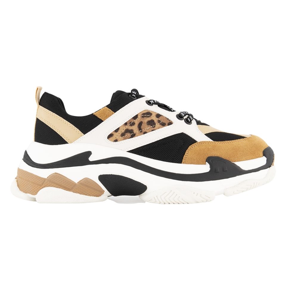 Nikkie By Nikkie Plessen Dalia Animal Sneakers Sand Shell - €59.98