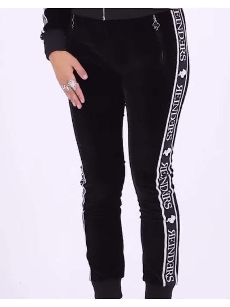 Reinders Tracking Pants Velvet True Black - €44.00