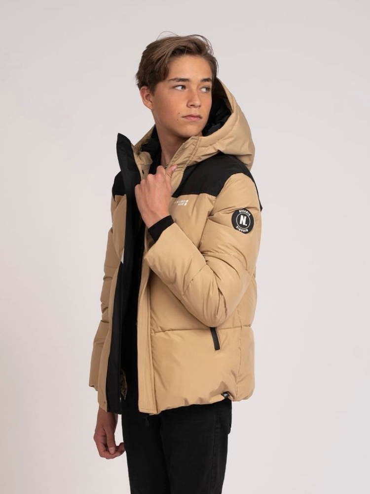 Nik & Nik Ski Jacket Beige - €53.99