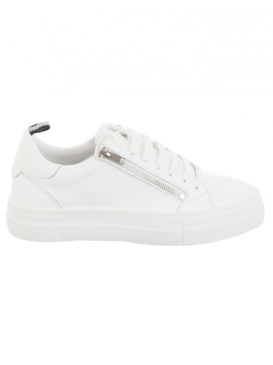 Antony Morato Low Keen Wit Heren Sneaker MMFW01336-LE300001 1000 - Schoenen .nl