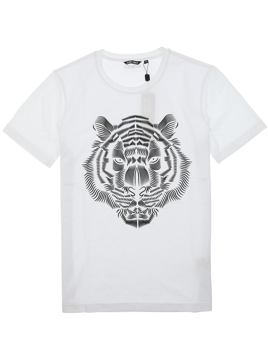 Antony Morato T-shirt Tiger Head White 