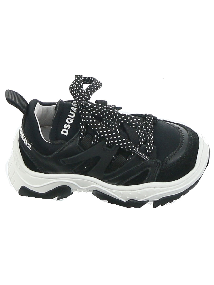 DSQUARED2 Low Top Lace Giant Sneakers Black - €90.78