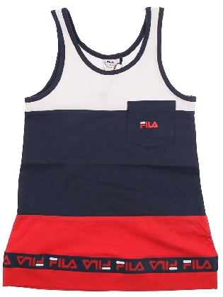 Sale Jurk Dory Navy-true Red-bright White