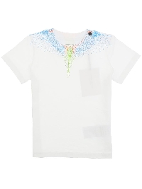 T-shirt Wings Bezier  Withe