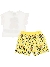 Moschino Kids Sale Set Geel Psn