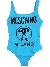 Moschino Sale Badpak Blauw