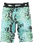 MSGM Kids Sale Short Aqua