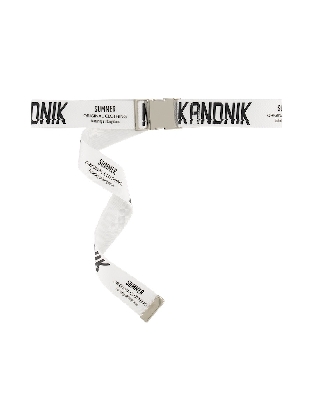 NIK EN NIK SALE RIEM Lesley Woven Vintage White