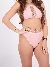 Reinders Sale Bikini Halter Headlogos Glitters Baby Pink