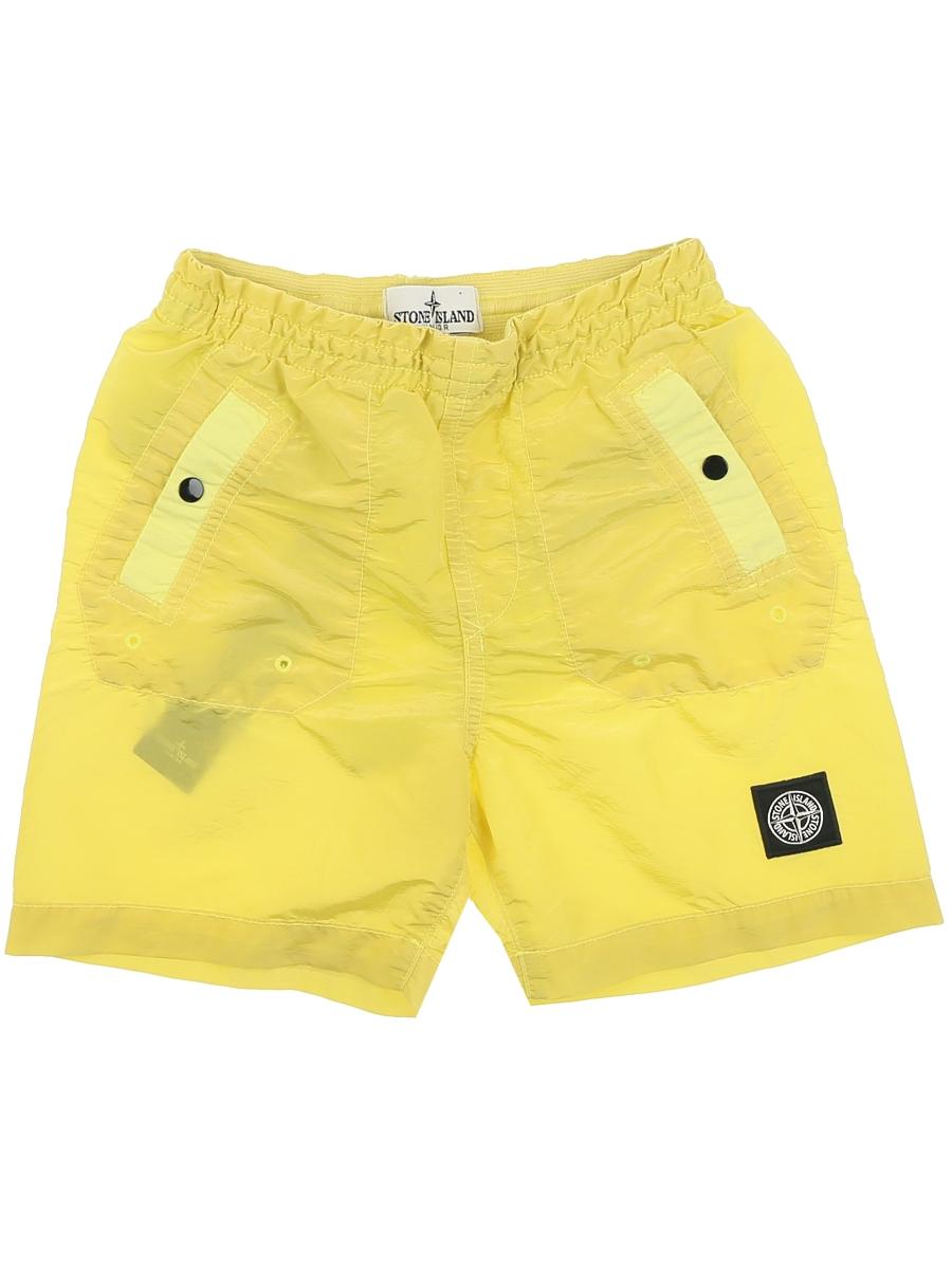 BEIGE - STONE ISLAND Korte broek met elastische band en zijzakken, beige  V0195 - 13609 - 13609 - Tijssen Mode