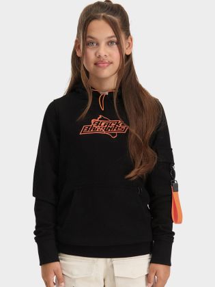 Hoodie Jinx Black/orange