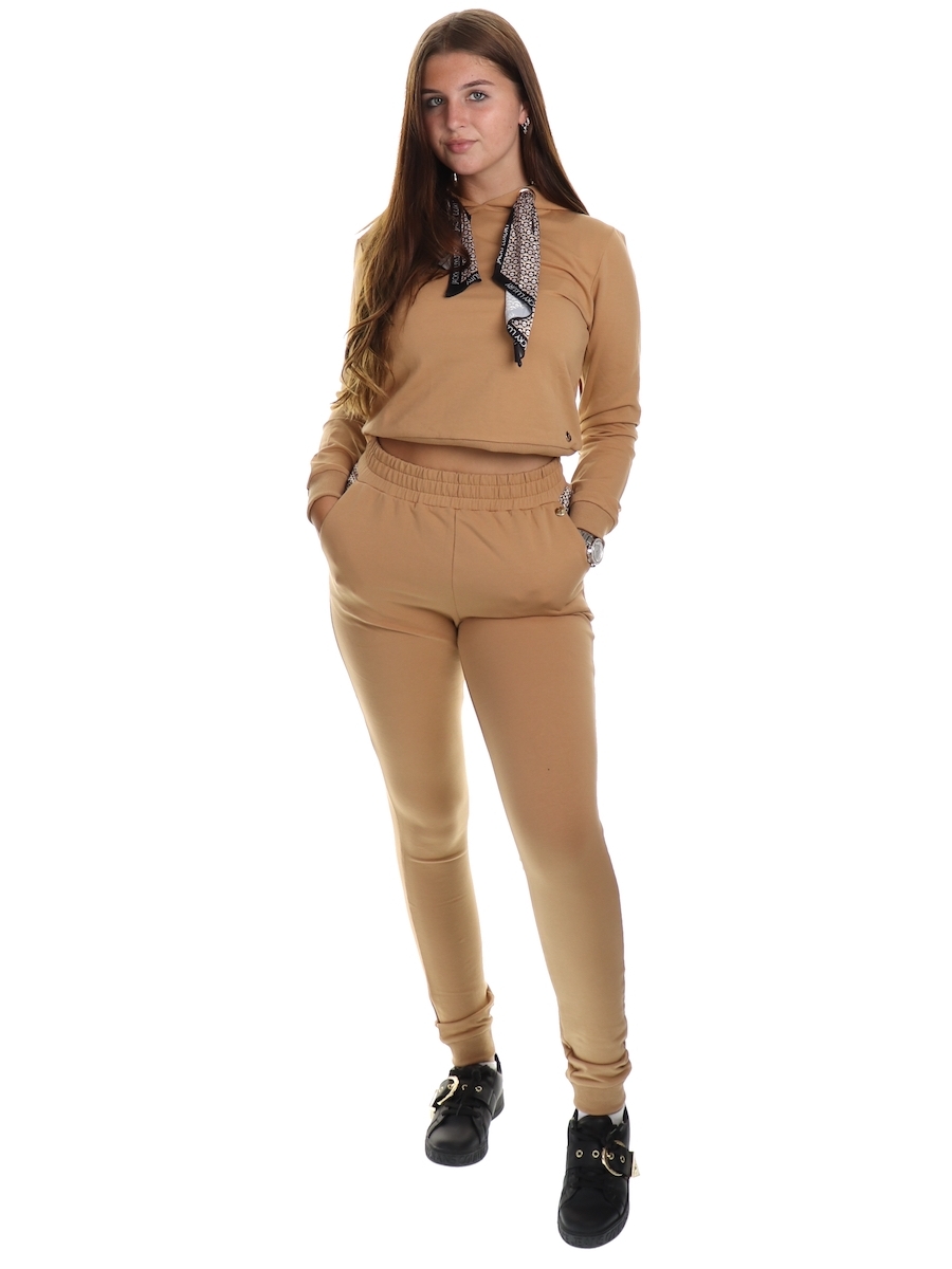 Me Laat je zien waardigheid Jacky Luxury Sweater Hood Camel - €26.99