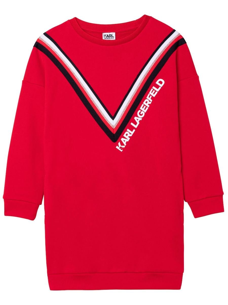 Karl Lagerfeld Kids KARL LAGERFELD SALE JURK Rood 41.48