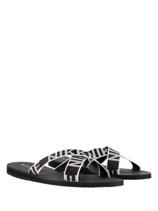 NIKKIE SALE SLIPPERS Wiona Logo Black