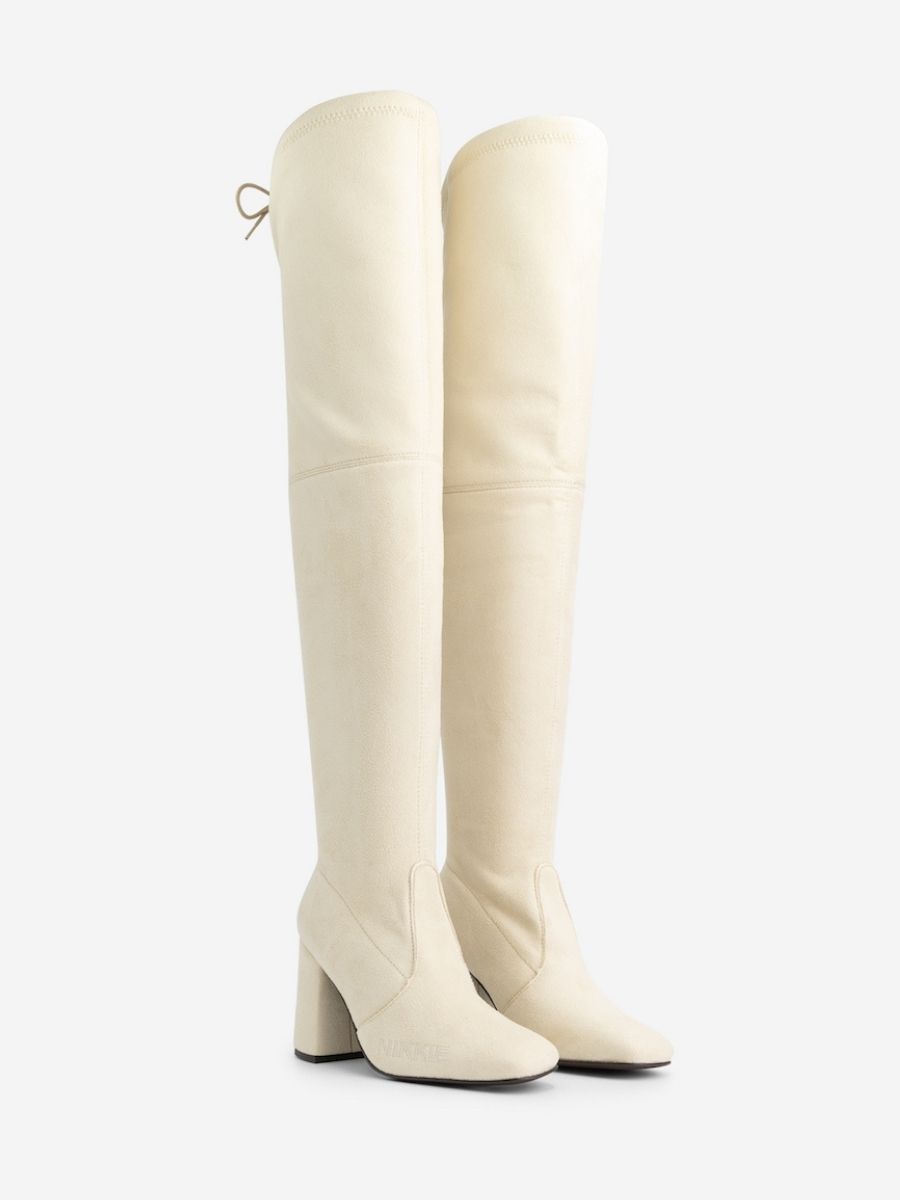 Nikkie By Nikkie Plessen Pilar Overknee Boots Dust - €118.00