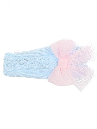 Headband Bow Blue