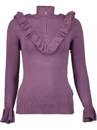 Sale Trui Romelia Ruffle Grapeade