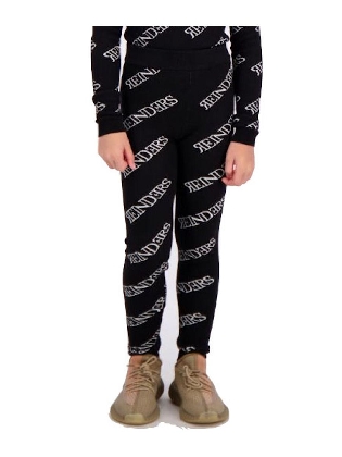 Kids Sale Broek All Over Print True Black