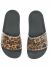 DSQUARED2 Kids Sale Slippers Leopard/black